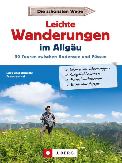 Title details for Leichte Wanderungen im Allgäu by Lars Freudenthal - Wait list